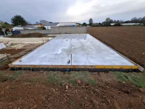 Projet de construction d'un garage amélioré, Saintes, SARL SEBASTIEN BLOMME