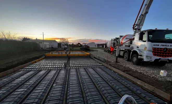 réalisation construction d'une maison neuve, Saintes, SARL Sébastien BLOMME