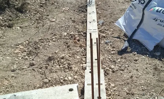 Construction clôture en parpaing, Saintes, SARL Sébastien BLOMME