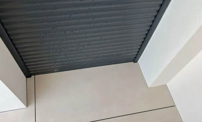 Pose carrelage sur plot extérieur d'une maison à Port-des-Barques, Saintes, SARL Sébastien BLOMME