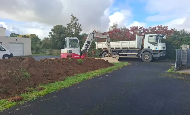 Projet de construction d'un garage amélioré, Saintes, SARL SEBASTIEN BLOMME