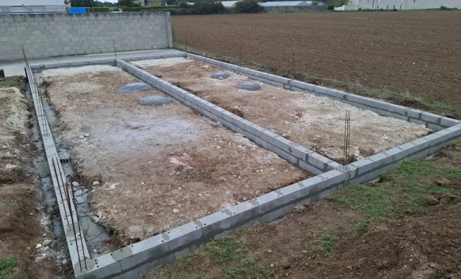 Projet de construction d'un garage amélioré, Saintes, SARL SEBASTIEN BLOMME