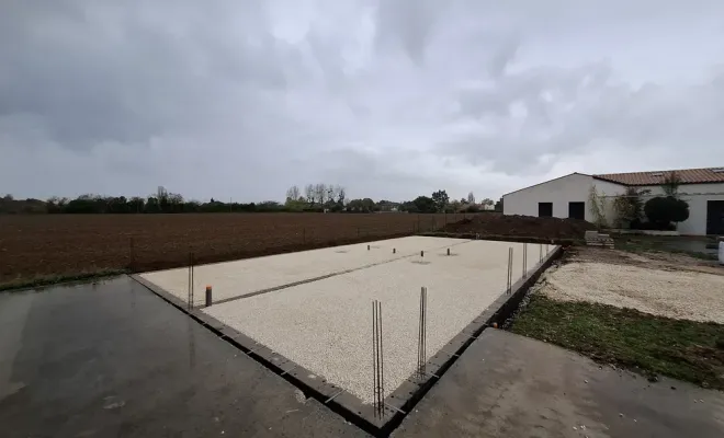 Projet de construction d'un garage amélioré, Saintes, SARL SEBASTIEN BLOMME