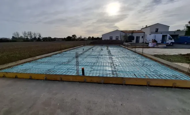 Projet de construction d'un garage amélioré, Saintes, SARL SEBASTIEN BLOMME