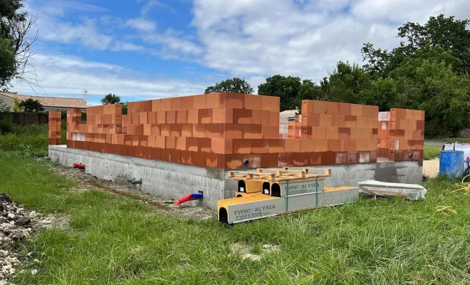 Maçonnerie dans le neuf, Saintes, SARL Sébastien BLOMME