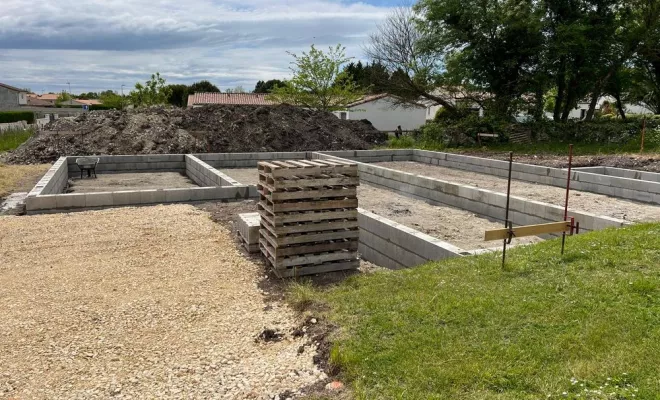 Maçonnerie dans le neuf, Saintes, SARL Sébastien BLOMME