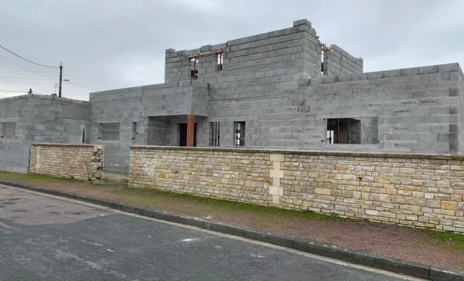 Maçonnerie dans le neuf, Saintes, SARL Sébastien BLOMME