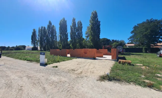 construction de maisons individuelles aux Essards, Saintes, SARL SEBASTIEN BLOMME